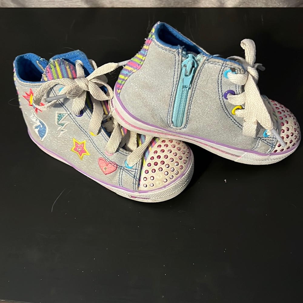 Light Up Sketcher Hightops